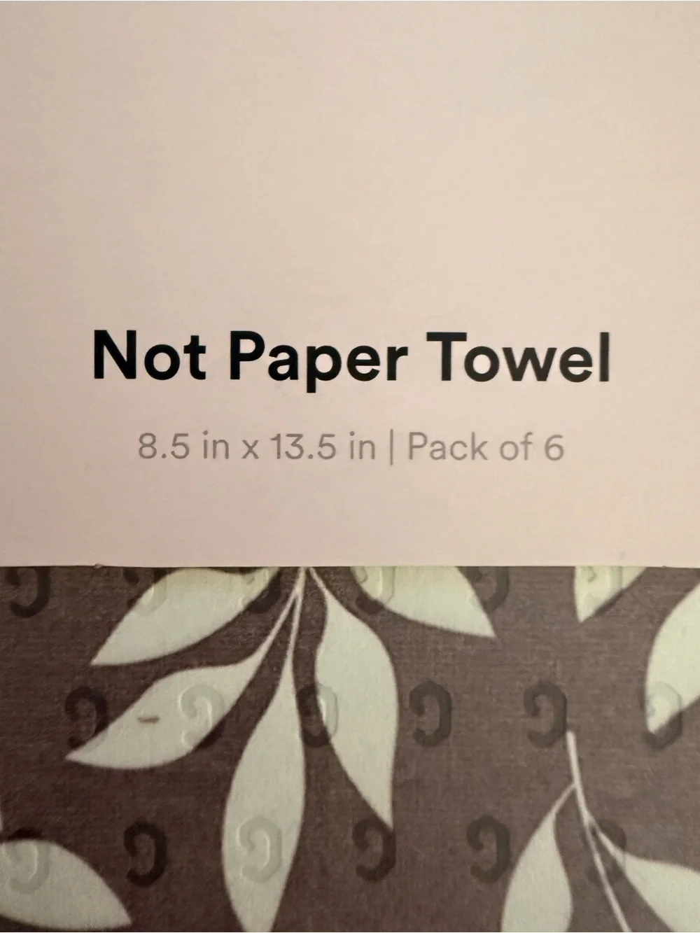GEOMETRY 'Not Paper Towel' Floral Pack - Brown, Pink, Green